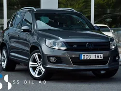 Mörkgrå Begagnad 2013 VW Tiguan R-line SUV | 134 900 kr (Lite dyr)