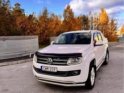 Vit Begagnad 2015 VW Amarok Highline Pickup | 169 500 kr (Lite dyr)