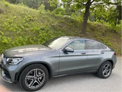 Grå Begagnad 2020 Mercedes GLC220 AMG line Sportkupé | 420 000 kr (Bra pris)