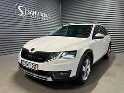 Vit Begagnad 2019 Skoda Octavia Scout Kombi | 247 500 kr (Marknadspris)