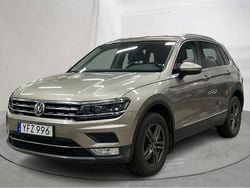 Ljusbrun Begagnad 2017 VW Tiguan Executive SUV | 255 500 kr (Marknadspris)