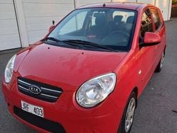 Röd Begagnad 2009 Kia Picanto EX Halvkombi | 59 000 kr (Marknadspris)