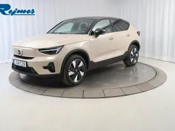 Ljusbrun (sand dune metallic) Begagnad 2024 Volvo EC40 Ultra SUV | 499 900 kr (Marknadspris)