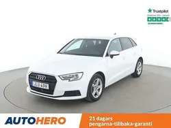Vit Begagnad 2020 Audi A3 Sportback Proline Halvkombi | 234 000 kr (Marknadspris)