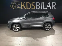 Mörkgrå Begagnad 2014 VW Tiguan Sportline SUV | 128 900 kr (Marknadspris)