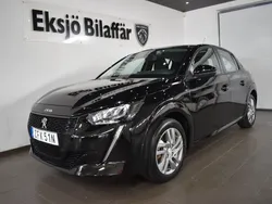 Svart Begagnad 2021 Peugeot e-208 Active Halvkombi | 159 500 kr (Marknadspris)