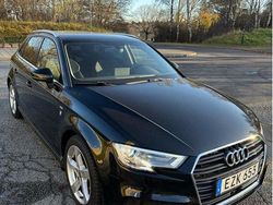 Svart Begagnad 2018 Audi A3 Sportback Proline Halvkombi | 180 000 kr (Bra pris)