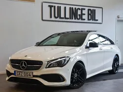 Vit Begagnad 2018 Mercedes CLA200 Shooting Brake AMG Kombi | 209 800 kr (Marknadspris)