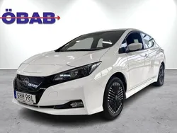 Vit Begagnad 2022 Nissan Leaf Acenta Halvkombi | 219 900 kr (Marknadspris)