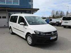 Vit Begagnad 2016 VW Caddy Maxi Life Life Minibuss | 125 000 kr (Superpris)