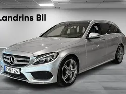 Silver Begagnad 2018 Mercedes C200 AMG line Kombi | 279 300 kr (Marknadspris)