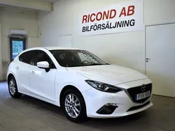 Vit Begagnad 2014 Mazda 3 Inclusive Halvkombi | 109 900 kr (Bra pris)