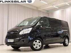 Svart Begagnad 2017 Ford Transit Custom Van | 129 800 kr (Marknadspris)