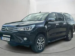 Svart Begagnad 2017 Toyota HiLux Pickup | 310 000 kr