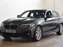 Grå Begagnad 2017 BMW 118 M Sport Halvkombi | 209 900 kr (Marknadspris)