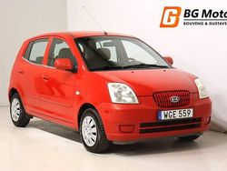 Röd Begagnad 2004 Kia Picanto EX Halvkombi | 19 900 kr (Marknadspris)