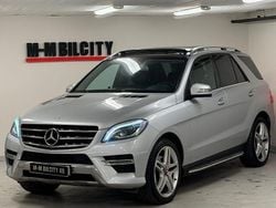 Silver Begagnad 2013 Mercedes ML350 AMG line SUV | 189 900 kr (Marknadspris)