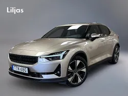 Ljusgrå Begagnad 2023 Polestar 2 Plus Sedan | 399 000 kr (Lite dyr)