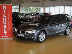 Grå Begagnad 2016 BMW 320 Sport Line Kombi | 219 000 kr (Marknadspris)