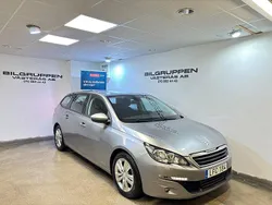 Grå Begagnad 2015 Peugeot 308 Active Kombi | 89 900 kr (Marknadspris)