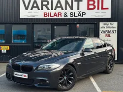 Grå Begagnad 2010 BMW 520 Sedan | 119 700 kr (Marknadspris)