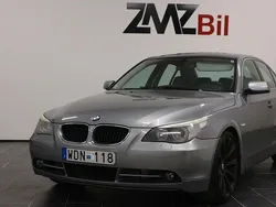Ljusgrå Begagnad 2004 BMW 525 Sport Line Sedan | 79 900 kr (Marknadspris)