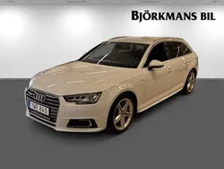Vit Begagnad 2017 Audi A4 S-Line Kombi | 235 000 kr (Lite dyr)