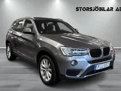 Grå Begagnad 2017 BMW X3 SUV | 229 000 kr (Lite dyr)