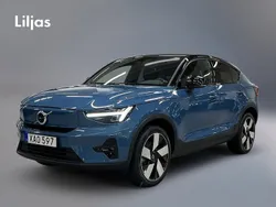 Grå Begagnad 2021 Volvo EC40 Ultimate SUV | 399 000 kr (Marknadspris)