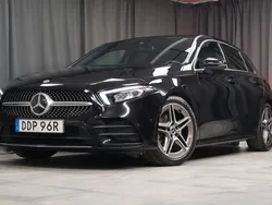 Svart Begagnad 2022 Mercedes A180 AMG Halvkombi | 319 000 kr (Dyr)