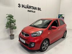 Röd Begagnad 2014 Kia Picanto Sport Halvkombi | 69 900 kr (Lite dyr)