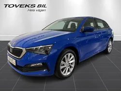 Blå (energy blue) Begagnad 2022 Skoda Scala Style Halvkombi | 219 900 kr (Marknadspris)