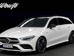Vit (polarvit) Begagnad 2021 Mercedes CLA35 AMG AMG Kombi | 419 800 kr