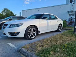 Vit Begagnad 2010 Saab 9-5 Vector Sedan | 92 000 kr (Dyr)
