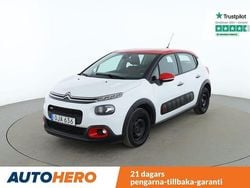 Vit Begagnad 2016 Citroën C3 PureTech Halvkombi | 74 000 kr (Bra pris)