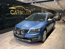 Blå Begagnad 2016 Skoda Octavia Scout Kombi | 109 900 kr (Marknadspris)