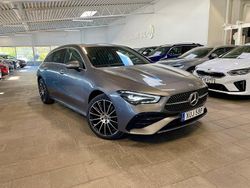 Mörkgrå Begagnad 2024 Mercedes CLA250e Shooting Brake AMG Kombi | 419 000 kr (Lite dyr)