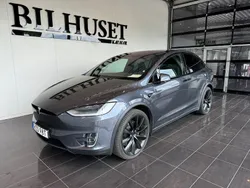 Grå Begagnad 2019 Tesla Model X Long Range SUV | 479 900 kr (Bra pris)