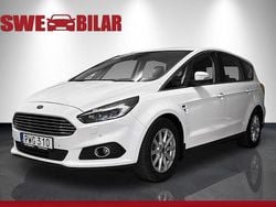Vit Begagnad 2016 Ford S-MAX Business Edition Minibuss | 184 900 kr (Bra pris)