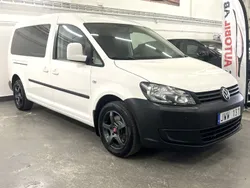 Vit Begagnad 2013 VW Caddy Maxi Minibuss | 99 000 kr (Dyr)
