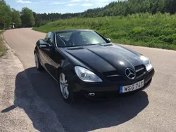 Svart Begagnad 2007 Mercedes SLK280 Cab | 121 000 kr (Marknadspris)