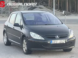Svart Begagnad 2004 Peugeot 307 Halvkombi | 25 000 kr (Marknadspris)