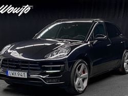 Svart Begagnad 2015 Porsche Macan Turbo SUV | 439 800 kr
