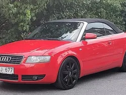 Röd Begagnad 2004 Audi A4 Cabriolet S-Line Cab | 110 000 kr (Lite dyr)