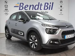 Grå artense Begagnad 2021 Citroën C3 Shine Halvkombi | 139 500 kr (Marknadspris)