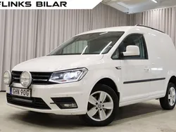 Vit Begagnad 2020 VW Caddy Minibuss | 239 900 kr (Marknadspris)