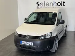 Vit Begagnad 2014 VW Caddy Minibuss | 89 900 kr (Lite dyr)