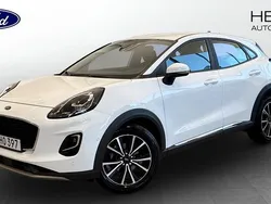 Vit (white) Begagnad 2022 Ford Puma Titanium SUV | 209 900 kr (Lite dyr)