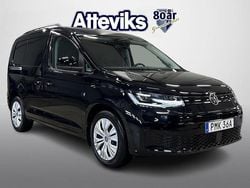 Svart Ny 2025 VW Caddy Minibuss | 439 900 kr (Superpris)