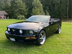 Svart Begagnad 2007 Ford Mustang GT Convertible Cab | 210 000 kr (Bra pris)
